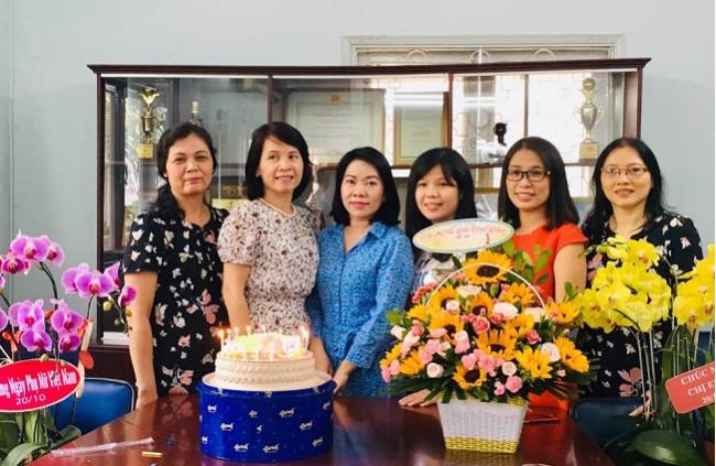 Những nụ cười tươi thắm của CBCNV nữ Công ty CP Hàng hải Sài Gòn  
